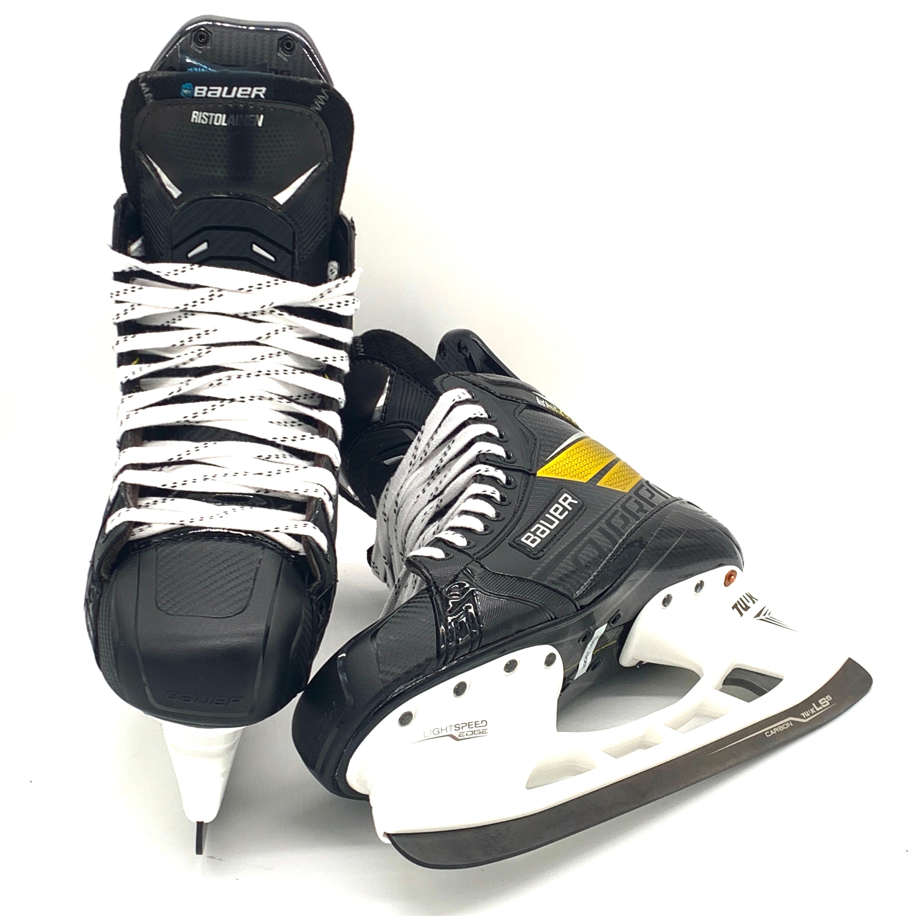 Bauer Supreme Ultrasonique - Nouveaux patins de hockey Pro Stock - Taille 10EE - Rasmus Ristolainen